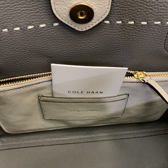 Brand new Cole Haan Payson small leather tote bag - Picture 3 of 4